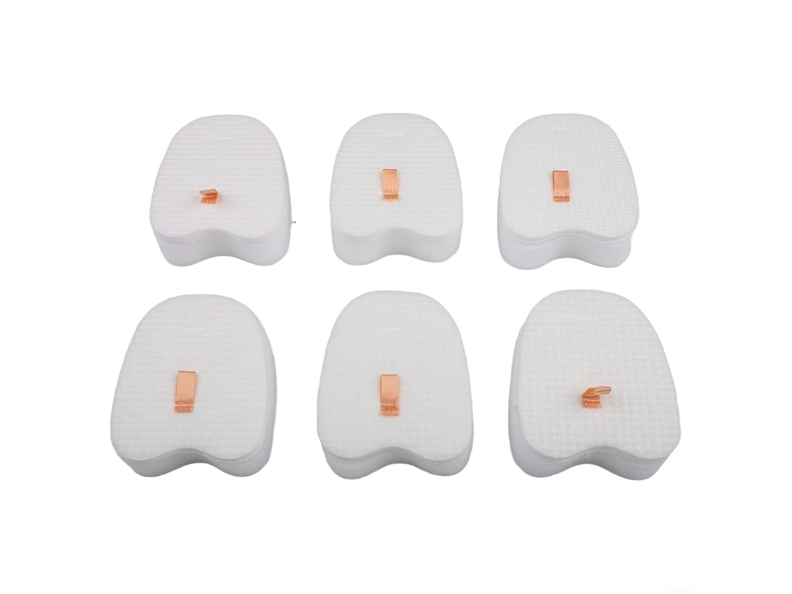 Kit Com 18 Filtros Para Aspirador De Pó Shark Série Hv370, Incluindo