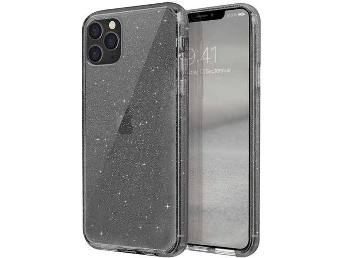 Capa iPhone 11 Pro Max LMOBILE Uniq Lifepro Tinsel Preto