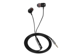 Fones de Ouvido Plug-in EOOCOO com controle magnético e microfone