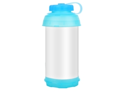 Garrafa De Água Plegável De Silicone Portátil Com 750ml Capacidade Grande Para Esportes Ao Ar Livre