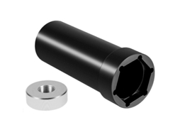 Duplo Tc88 Blower Hub 1 7/8 Polegadas 1/2'' Condutor Para Big Twin Cam 1936-2006 Buchas de Rosca Blacksilver