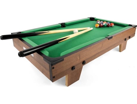 Mesa de Bilhar TOYRIFIC Mesa de bilhar mini