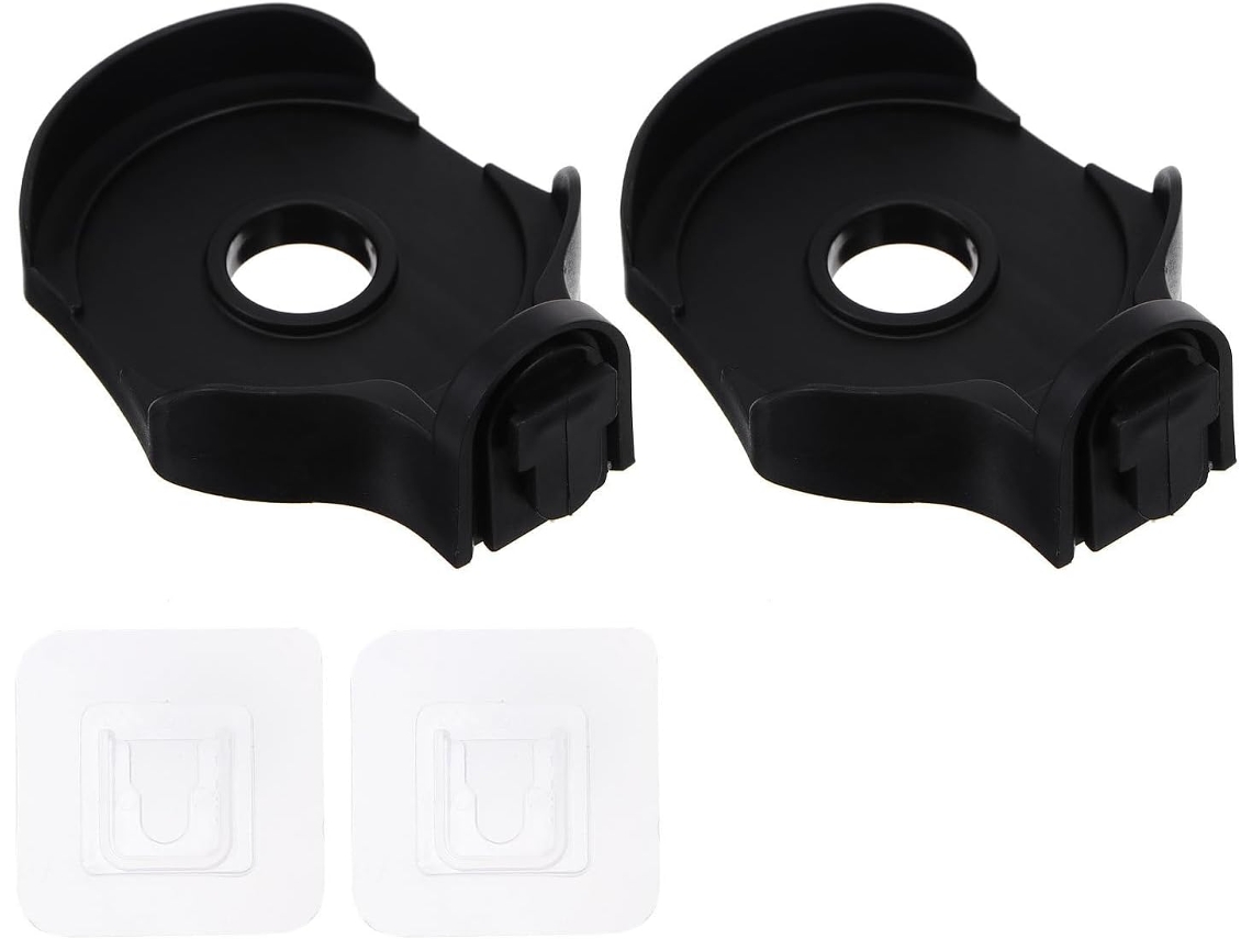 Dispensador De Sabão Automático Tidtaleo Com Suporte Parede Para Pia Cozinha E Banheiro, Conjunto Com 2-unidades, Preto