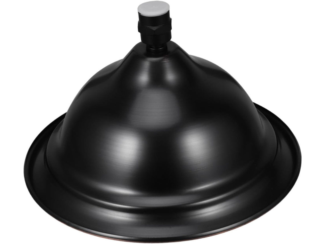 Chuveiro De Banheira Redondo Vintage Em Aço Inoxidável E Cobre Maciço Com Acessórios Para Irrigação.