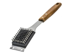 Escova de Limpeza para Grelha, com Raspador, Aço Inoxidável AQUAFORGE
