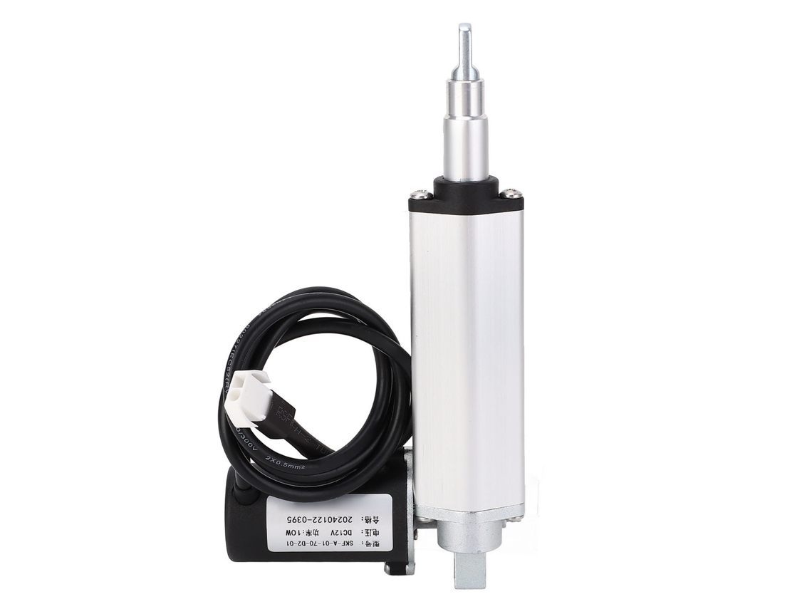 Atuador Linear Micro Elétrico 70mm 3 Polegadas 12v Cc Baixo Ruído Ip54 Com Interruptor De Limite Final