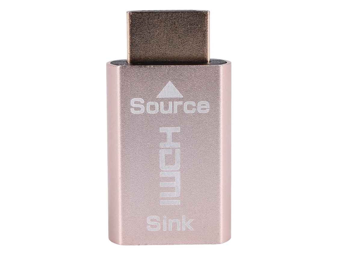 Sinal De Tela De Bloqueio Hdmi, Adaptador Virtual Kvm Hdmi2.0, Edid Ddc, Plugue Emulador De Exibição Hdmi, Resolução 3840x2160