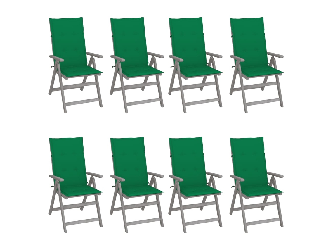 Garden Chair, Garden Chairs Vidaxl Cinzeto Madeira (n/a)