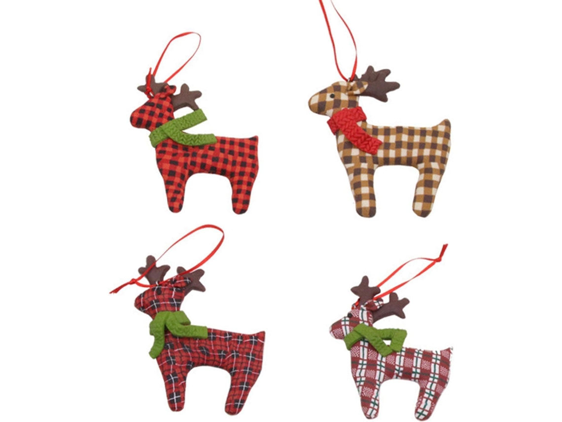 4 Decorações De Ornamentos Sapin, Decorações, Doux Et Confortable, 4 Couleu, Adorable Pendentif, Innovant,