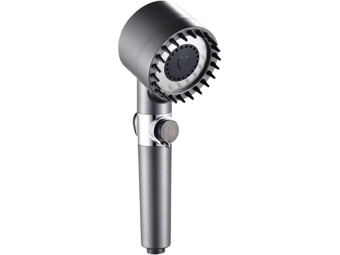 Cabeça de Chuveiro Portátil de Alta Pressão H5284 3 Configurações com Botão