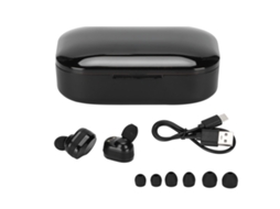 Fones Bluetooth 5.0 LAXISCREED com Estojo de Carregamento