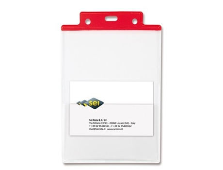 SEI ROTA 31821712 Porta-crachá/etiqueta de passe Pvc