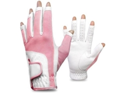 Luvas de Golfe Femininas Sem Dedos, 1 Par, Elegantes, para Caminhadas, Golfe, Canoagem | S/MARCA