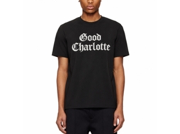 Good Charlotte White Puff Logo T-shirt Unisex Adults Size:xl