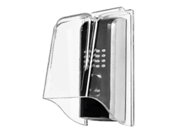 Capa Protetora Estendida Para Campainha Em Plástico Pc, Capa Transparente À Prova Dágua Para Campainha, Capa Resistente Às Intempéries. Brilvibera