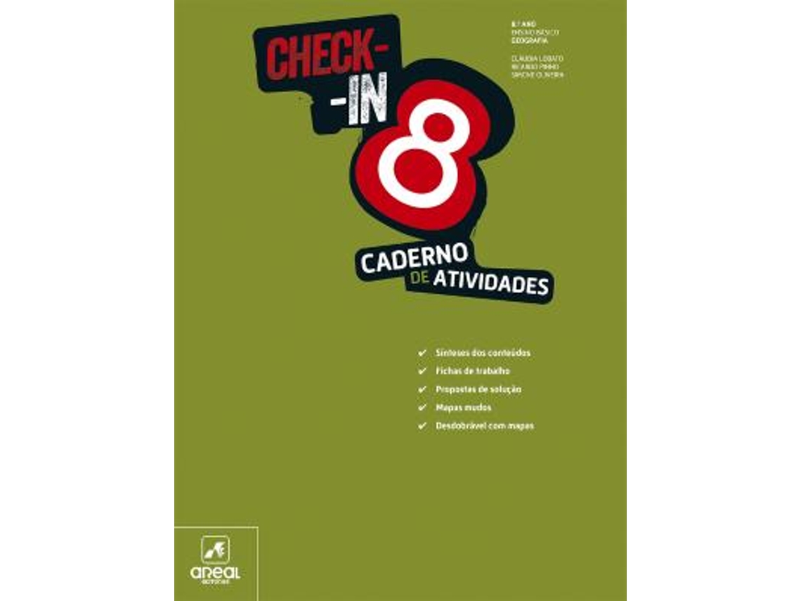 Check-in 8 - Geografia - 8.º Ano Caderno De Atividades 2026