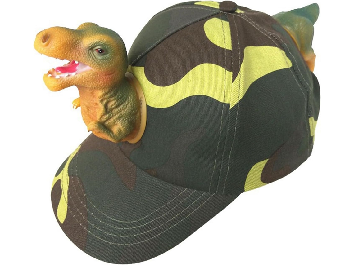 Boné de Beisebol em Algodão Respirável com Estampa de Dinossauro SFUSHOS