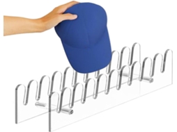 Suporte Para Bonés E Chapéus | Organizador De Bonés Com 10 Compartimentos, Sem Necessidade De Instal Gokoco