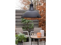 Sunred Aquecedor suspenso Indus II 2100W halogéneo preto