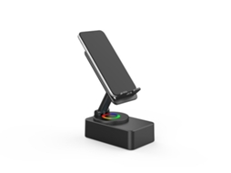 Suporte Multifuncional 3 Em 1 Para Celular Na Mesa, Alto-falante Bluetooth, Carregador Portátil De Alta Qualidade E Alto-falante Sem Fio.