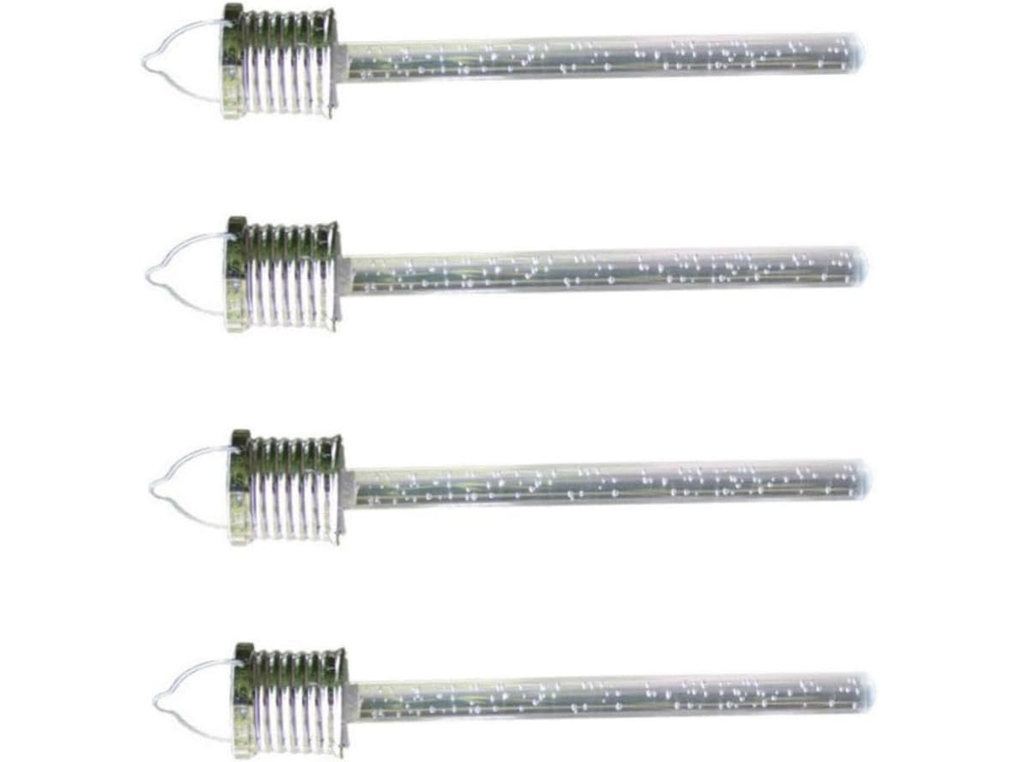 Conjunto de 4 Luminárias Solares Vintage para Jardim SFUSHOS