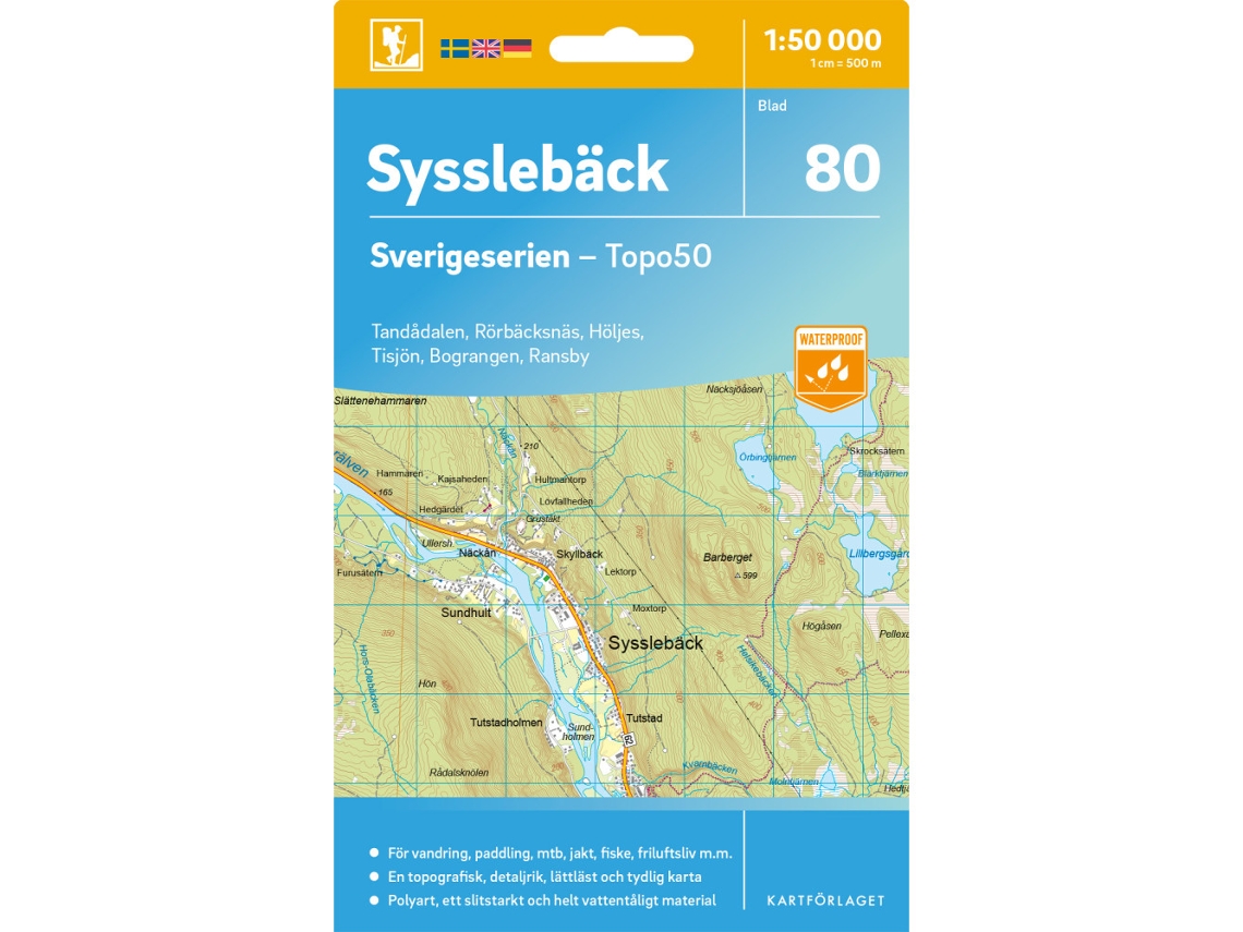 80 Sysslebäck Série Sueca Topo50 BRILVIBERA