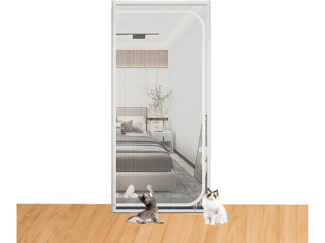 Cortina de porta à prova de gatos / rede de proteção de segurança, 80x210 cm