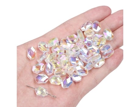 Perlas De Vidro Cristal 12x8mm 5pcs/saco Yiwu Ning Cheng