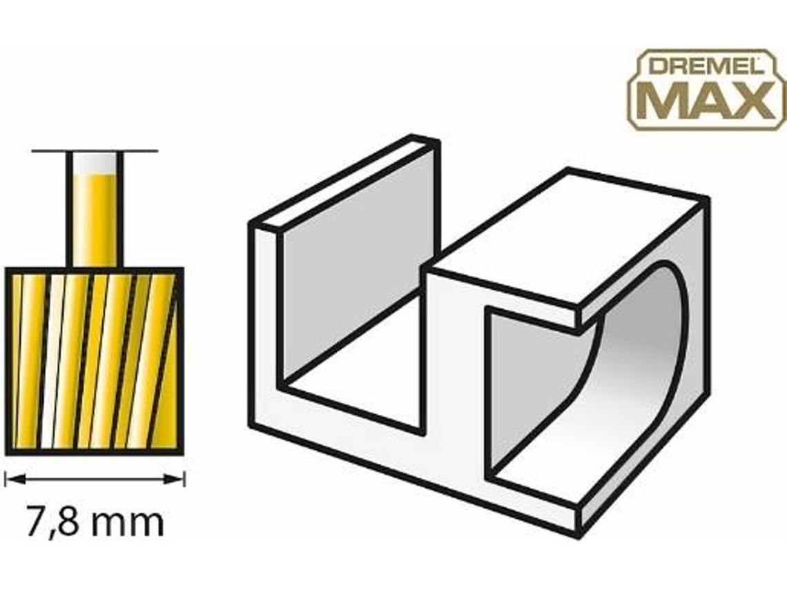 Fresa premium para madeira 115 MAX DREMEL 26150115DM