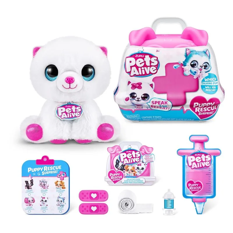 Zuru Pets Alive Puppy Rescue Modelos Sorpresas 9540 P25