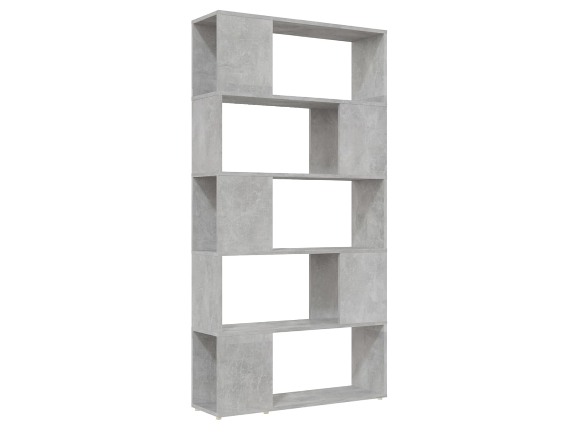 Estante Divisória em Contraplacado Cinzento Cimento MAISON EXCLUSIVE (80x24x155 cm)