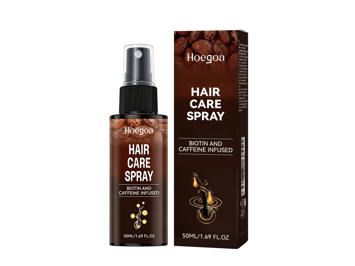 Spray Hidratante Leve Hoegoa para Cabelo Frizzado Seco