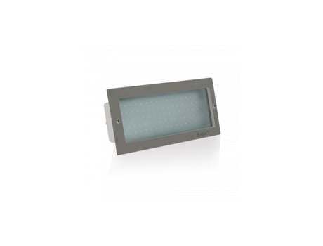APLIQUE MURO EMBUTIR LED 9W 5000K INOX