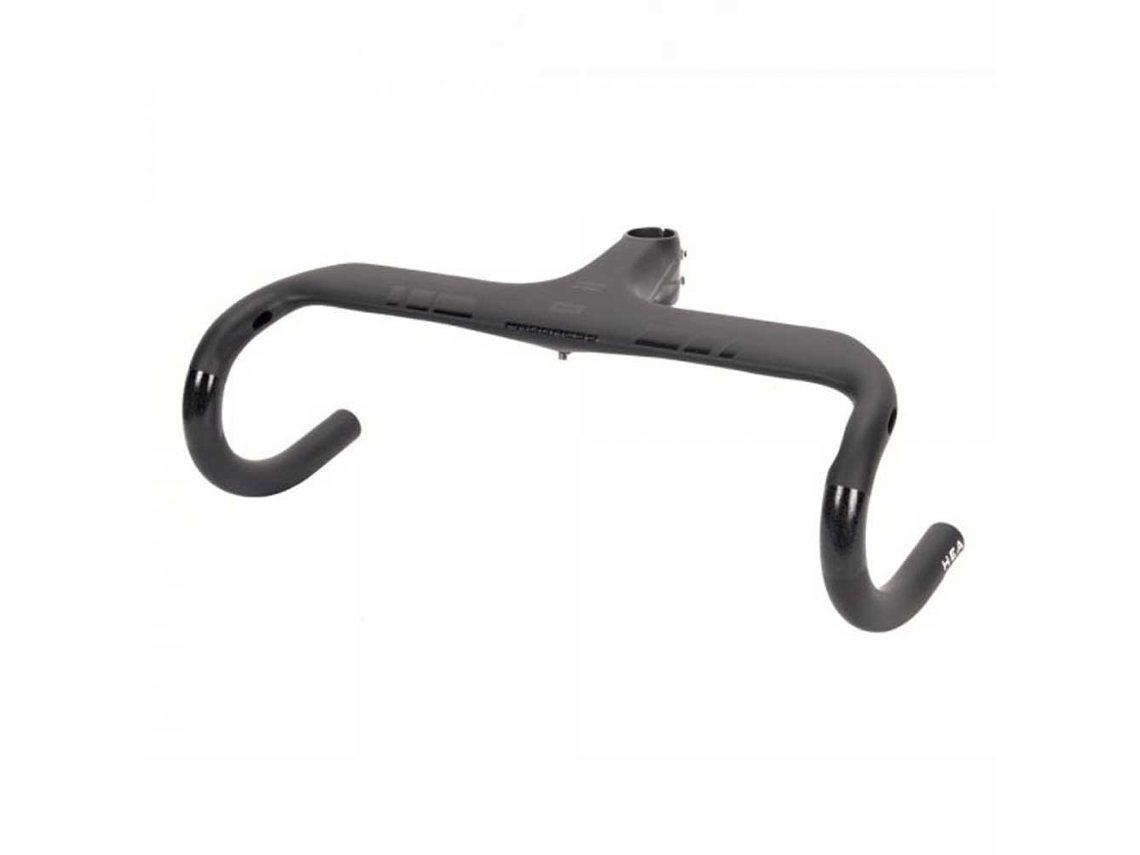Guiador Pg-243 Road Carbon Cockpit Prateado 110 Mm / 440 Mmprogress