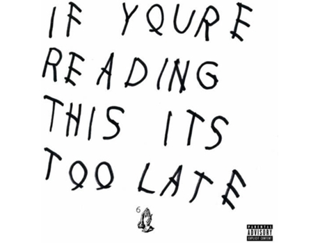 Vinil LP Drake - If You're Reading This It's Too Late