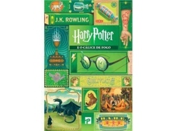 Livro Harry Potter e o Cálice de Fogo de J.K. Rowling (Português)