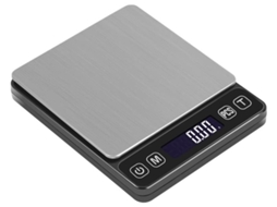 Mini Balança Digital Portátil 500g / 0,01g De Alta Precisão, Lcd Retroiluminado, Desligamento Automático, Para Cozinha, Churrasco, Comida, Joias