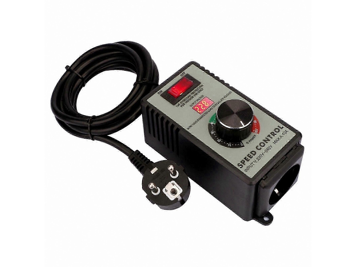 Motor Speed Controller For Angle Grinder, Variable Speed Control 220-240v, Pp Material, Adjustable Switch For Hand Drill Polisher Fan, Compact 12cm