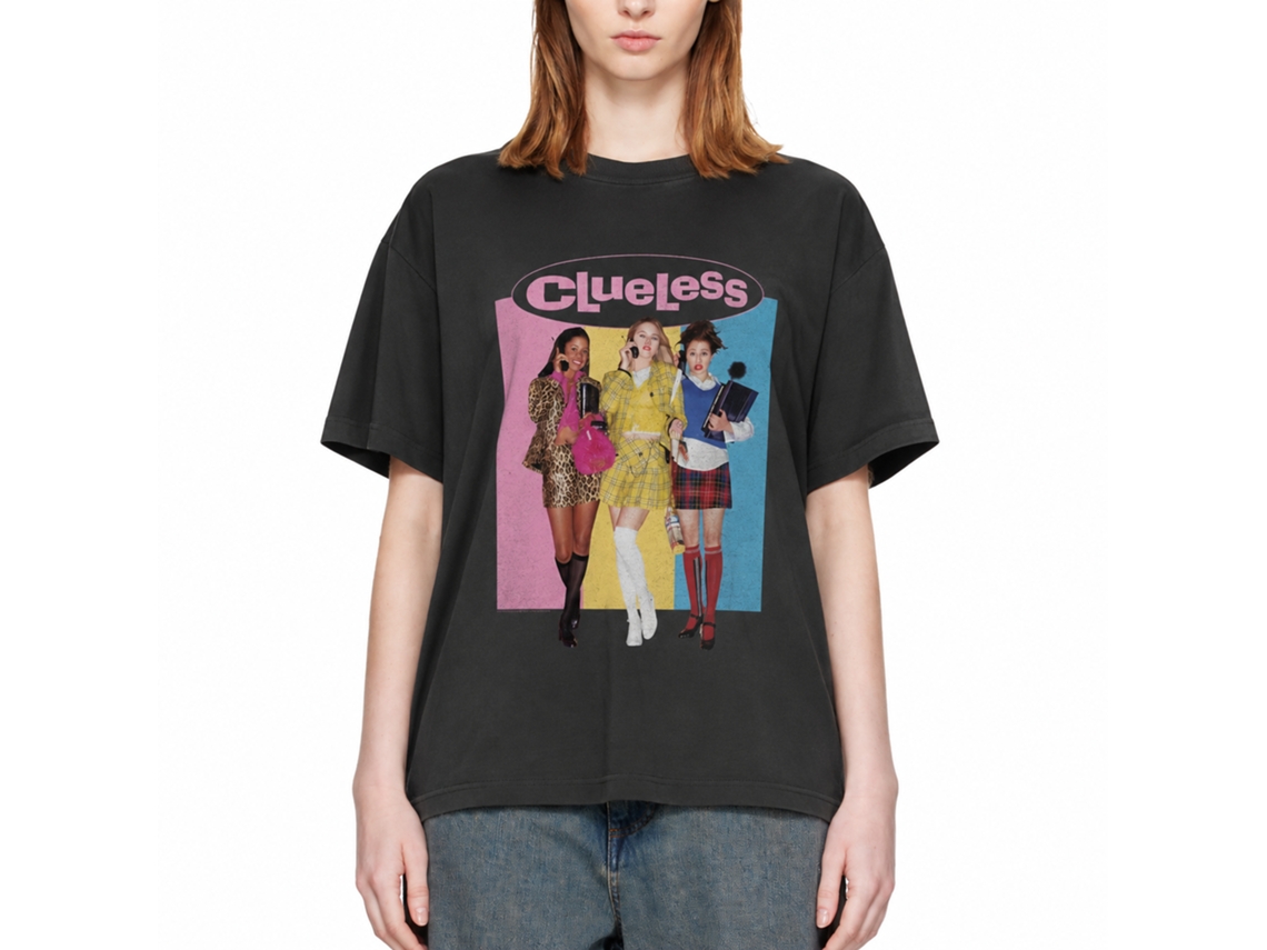Rockinstone Clueless 3 Block Color Smoke T-shirt Size:l