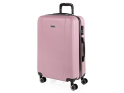 Mala Abs Média Itaca Tiber Rosa (42x65x24 Cm 68l)