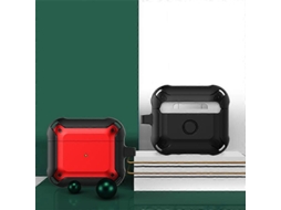 Capa Protetora Para Fones De Ouvido Armor Com Gancho Para Airpods 3
