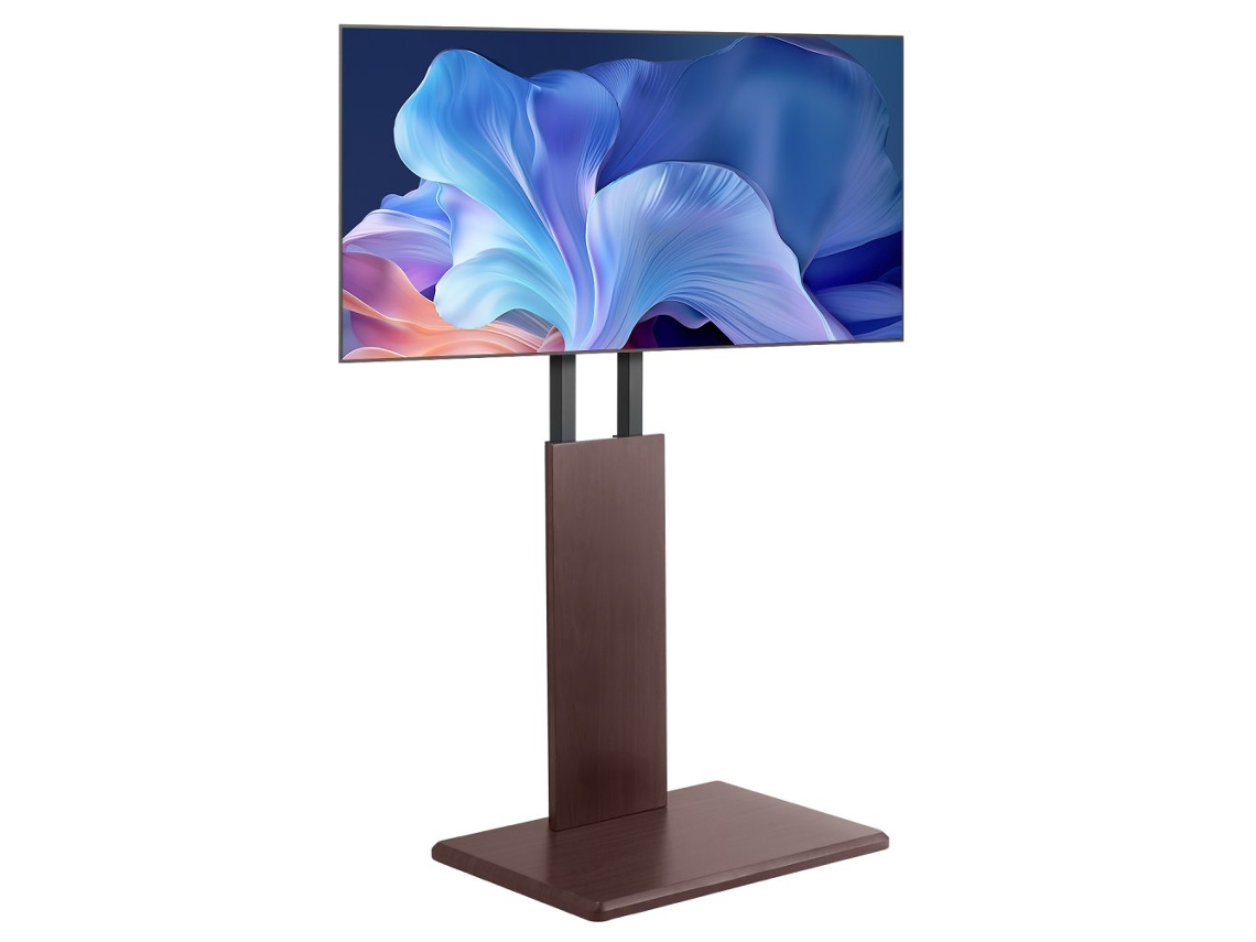 Suporte Para Tv Ajustável Com Rodas Para 32 70, Rotação, Altura Ajustável E Compatível Com Vesa Tekmaquinas