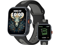 Smartwatch com Alexa integrada, rastreador de atividades físicas, GPS, tela AMOLED de 1,78", tecido resistente à água IP68 e chamadas Bluetooth YUNZII