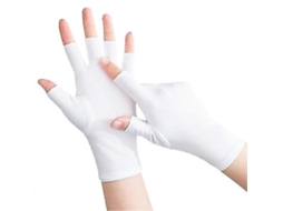 Luva Uv Para Lâmpada De Unhas De Gel, Luvas De Proteção Uv Para Manicure Ly Ebike