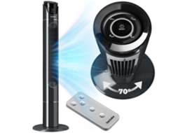 Tectake Ventilador De Torre 110 Cm, Antracite