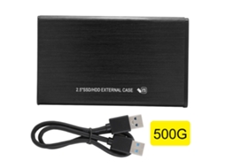 Enclosure Para Disco Rígido Portátil (interface Usb3.0, Protocolo Sata)