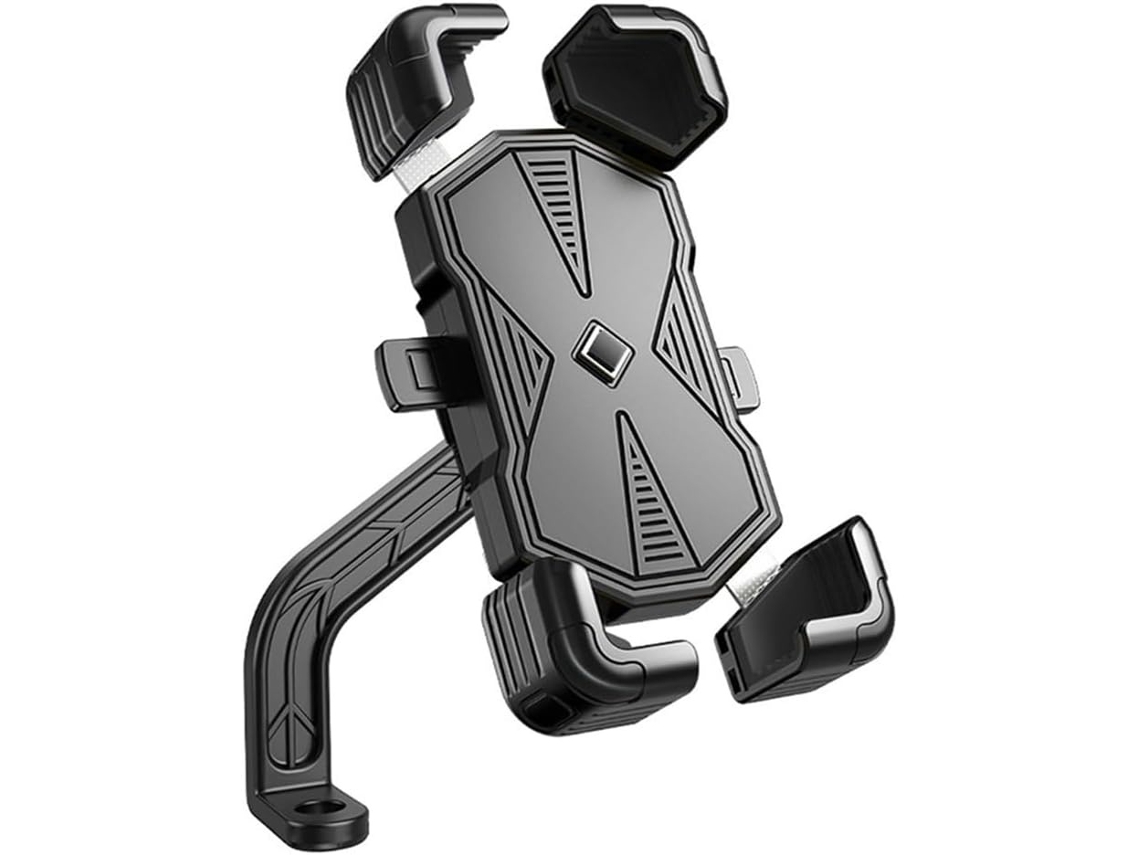 Suporte Ajustável Para Celular De Bicicleta Para Dispositivos De 4, 5, 7 E 2 Polegadas, Resistente A Impactos, Para Motocicletas (preto B) (preto)
