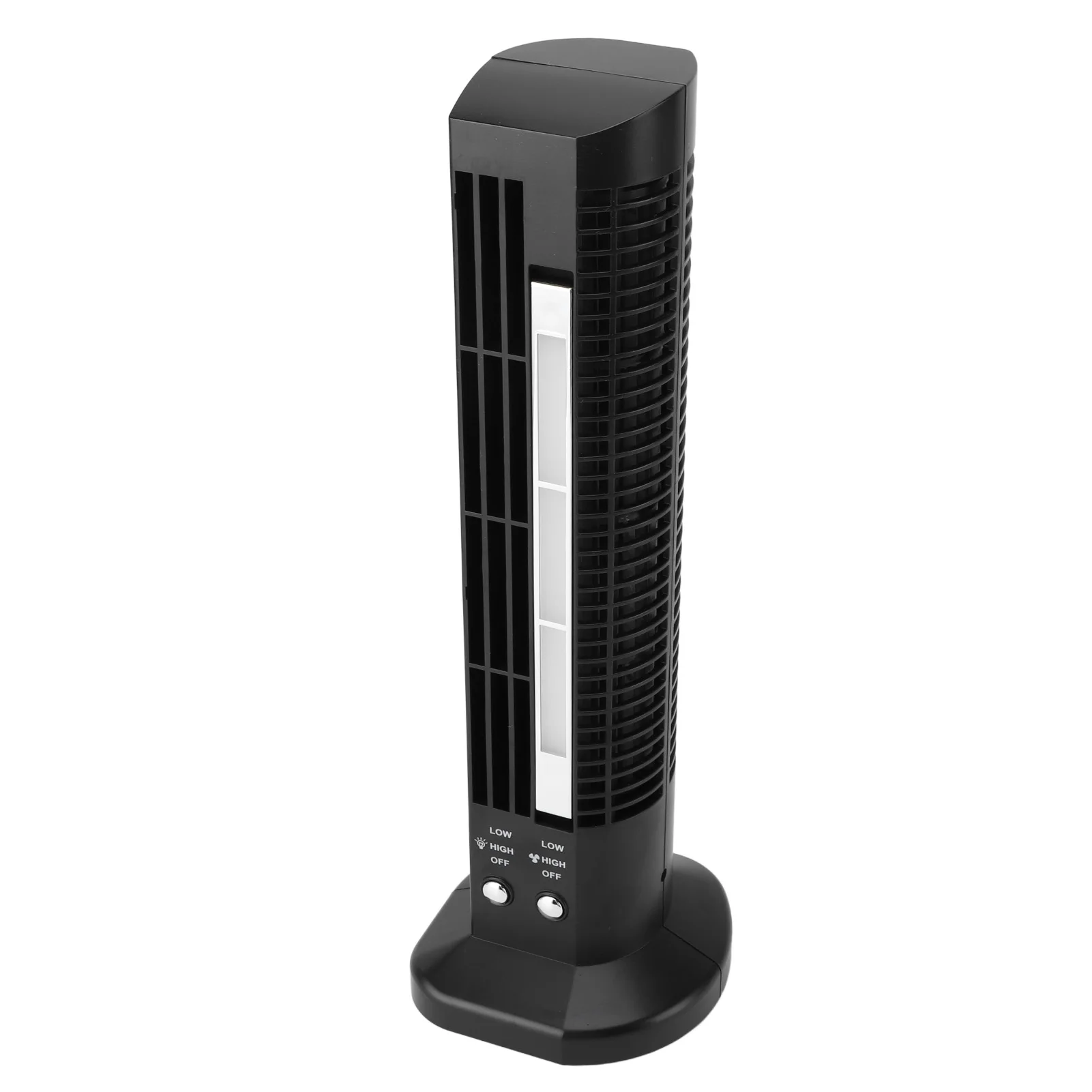 Mini Ventilador Torre MDUG, Sem Hélices, Luz