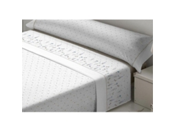 Conjunto de Lençóis TEJIDOS REINA Nicola (Marfim - Queen)