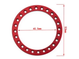 Aro De Substituição Para Rodas Rc Beadlock 4pcs Compatível Com Carros Rc 1/10 Trx4 Scx10 90046 90047 Rodas 1.9in